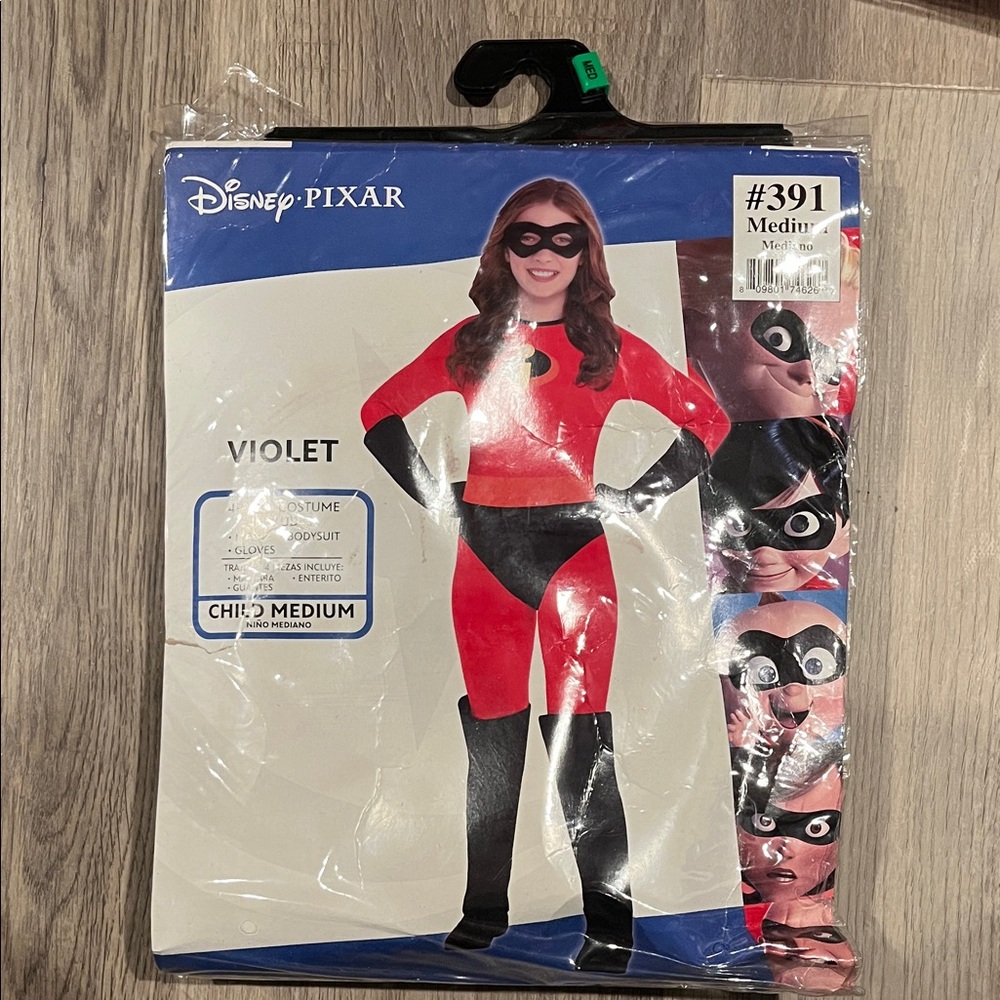 Violet Kids Costume - Red and Black